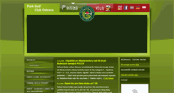 Desktop Screenshot of golf-ostrava.cz